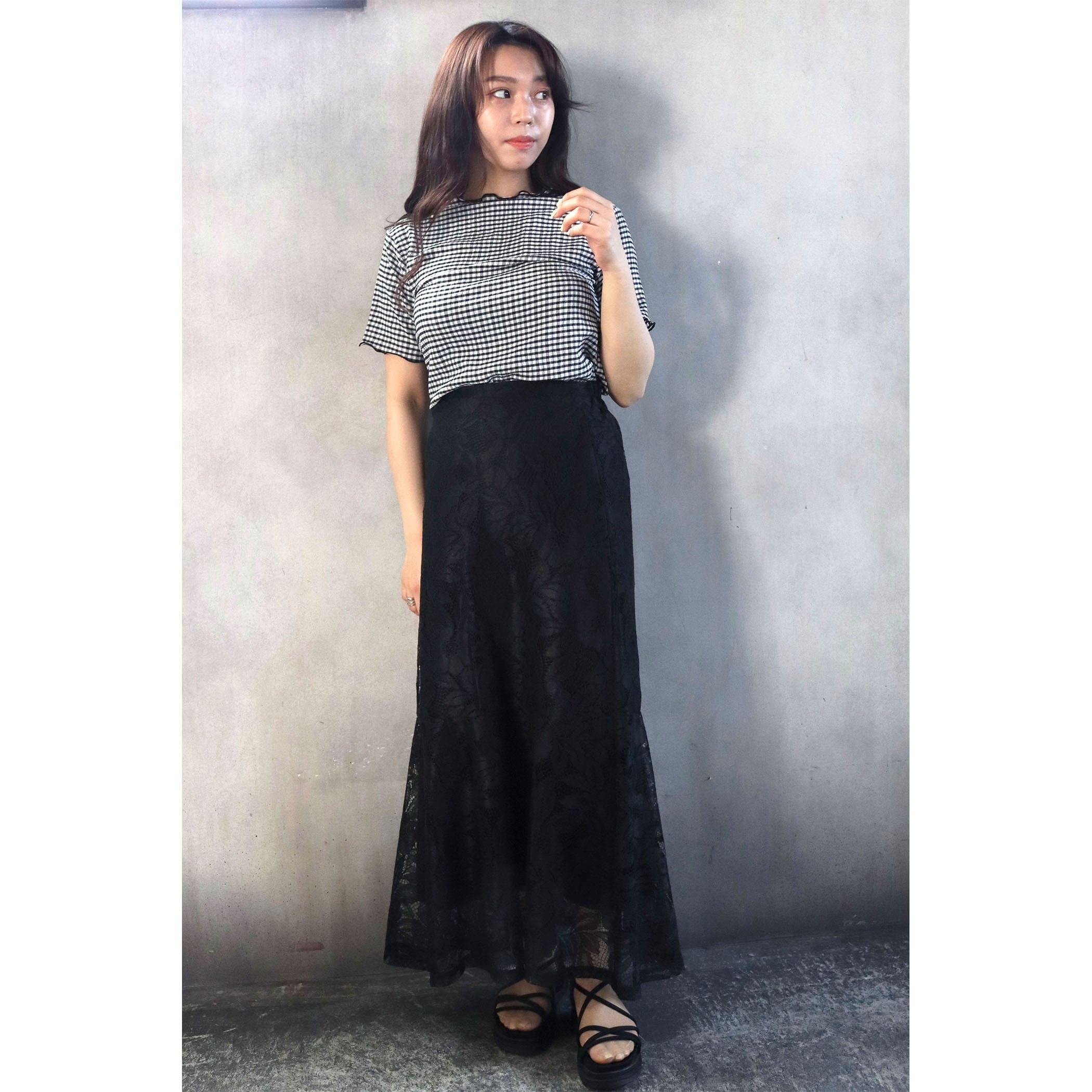 マーメイドレーススカート