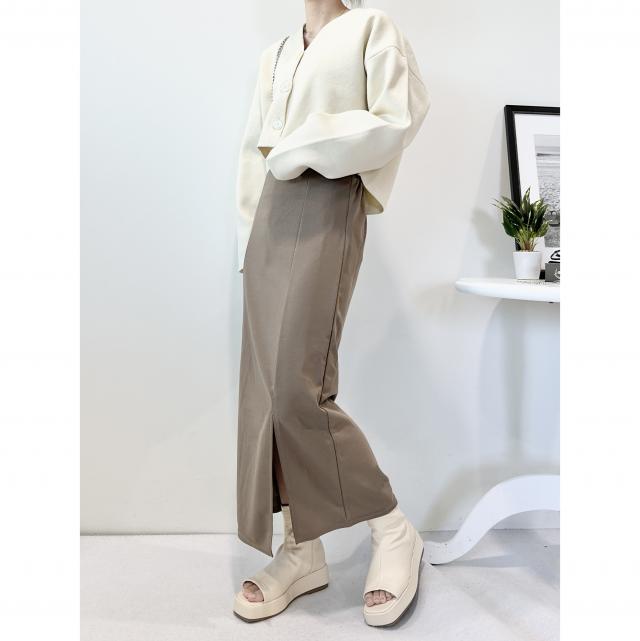 ソフトジョーゼットナロースカート