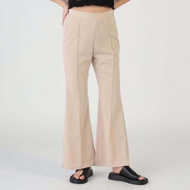 ソフトジョーゼットタックパンツ