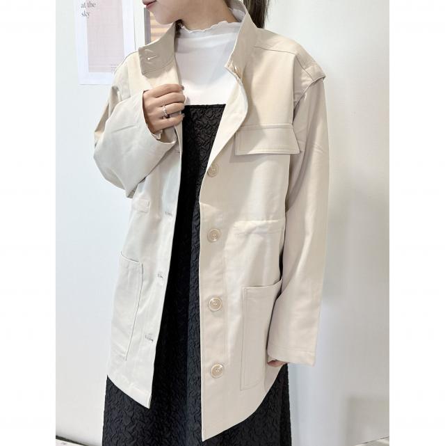 袖２WAYミリタリージャケット