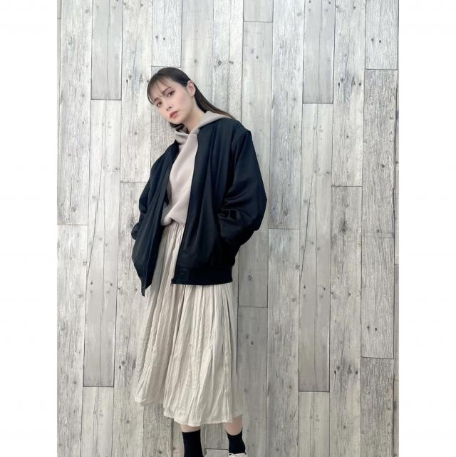 袖２WAYツイルMA-1