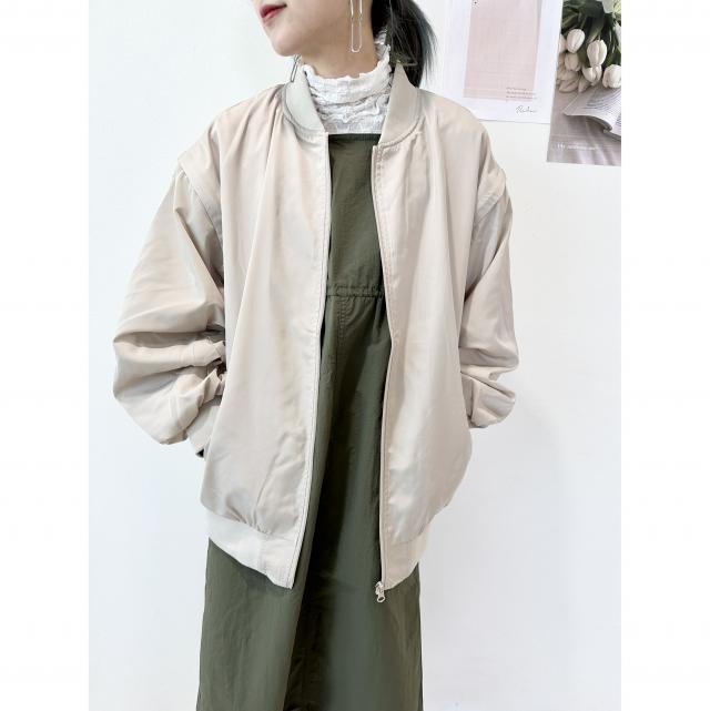 袖２WAYツイルMA-1