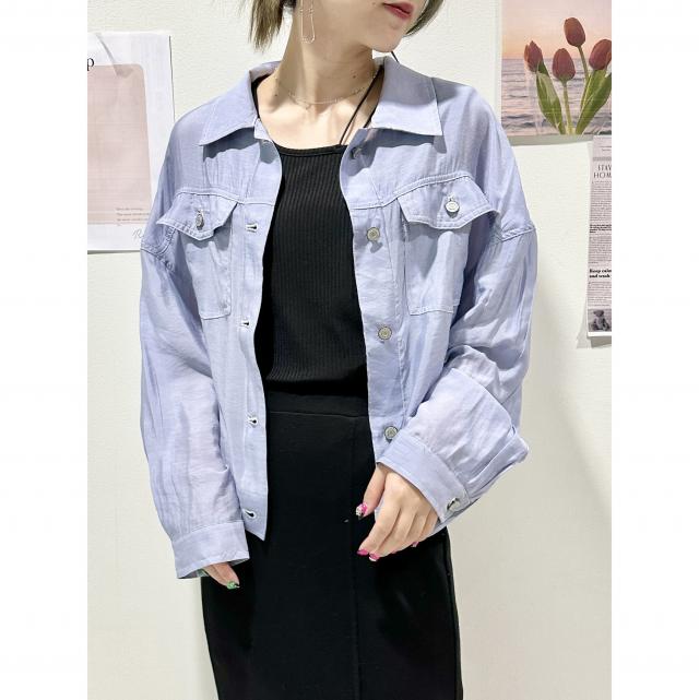 オーガンジーシアーGジャン