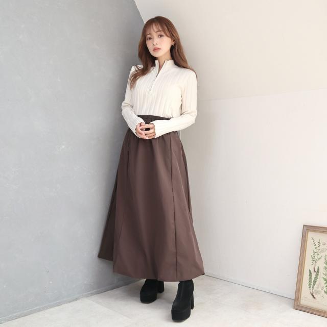 超美品　ダウンコート　ダウン　ワンピース　セシルマクビー　ダーリッチ　リゼクシー ダーリッチ Darich レディミディダウンコート （ブラック
