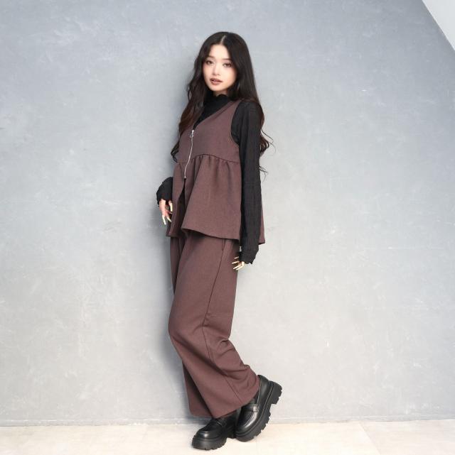 フロントZIPベストセットアップ