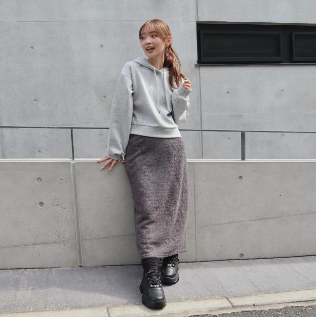 シャギーナロースカート シャギーナロースカート