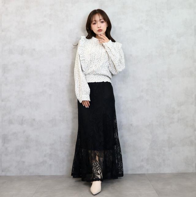 レースマーメイドスカート