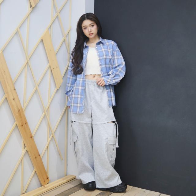 ダンボールサイドカットカーゴパンツ ダンボールサイドカットカーゴパンツ
