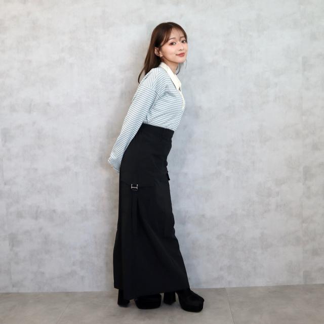 ナイロンタッチカーゴナロースカート