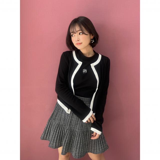 リブカーデｘプチハイネックタンクＳＥＴ