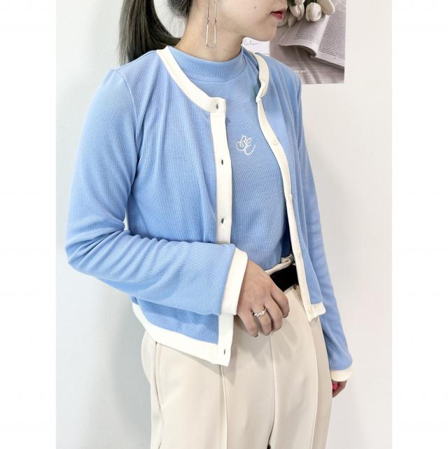 リブカーデｘプチハイネックタンクＳＥＴ