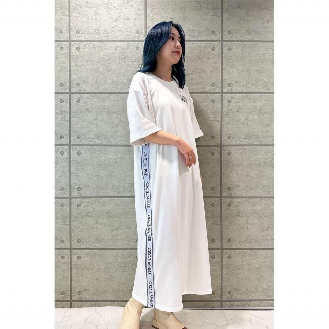 裏毛Tワンピース