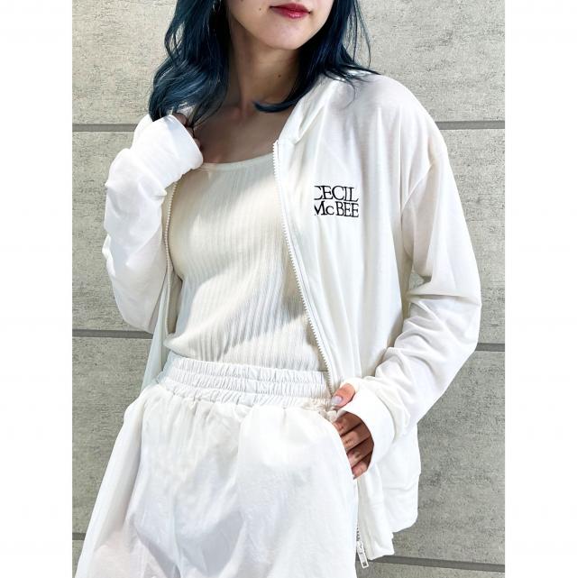 サマーUVパーカー