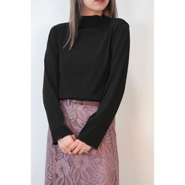 ２WAYプチハイネックメロートップス