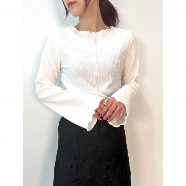 ２WAYベルスリーブメロートップス