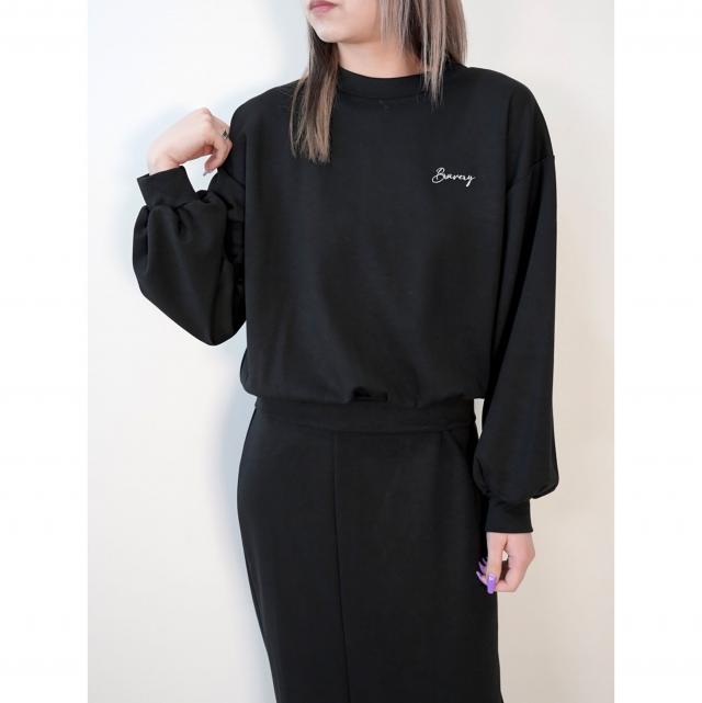 ダンボールニットプチハイネックプルオーバー