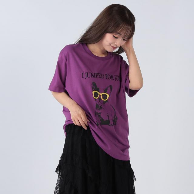DOGプリントTシャツ