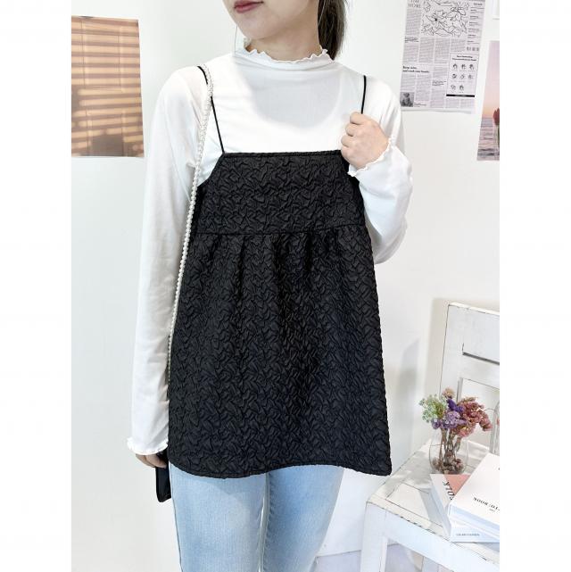 コード紐ストラップキャミソールｘインナーＳＥＴ