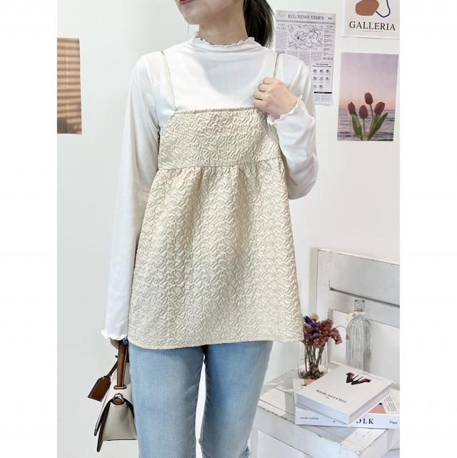 コード紐ストラップキャミソールｘインナーＳＥＴ