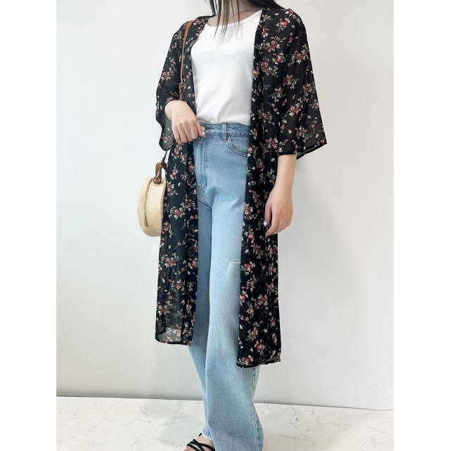 花柄トッパーインナーSET