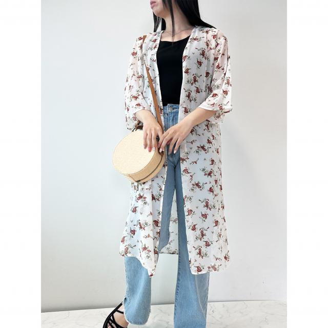 花柄トッパーインナーSET