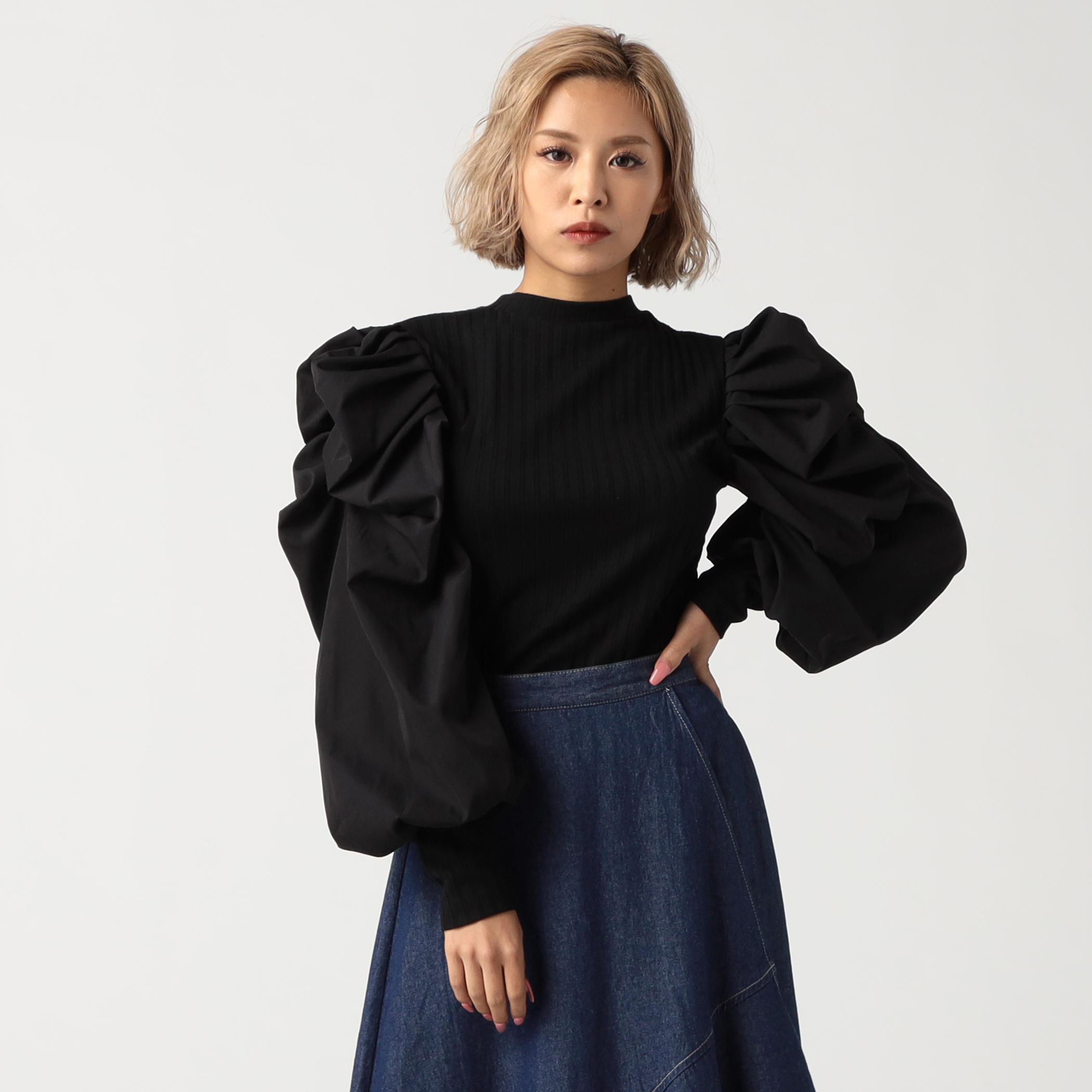 パワーショルダー袖切り替えトップス カットソー Cecil Mcbee セシルマクビー ミーコレクト公式オンラインストア Mecollect Online Store セシルマクビー Cecil Mcbee パワーショルダー袖切り替えトップス カットソー Cecil Mcbee セシルマクビー ミーコレクト公式オンラインストア Mecollect Online Store セシルマクビー Cecil Mcbee