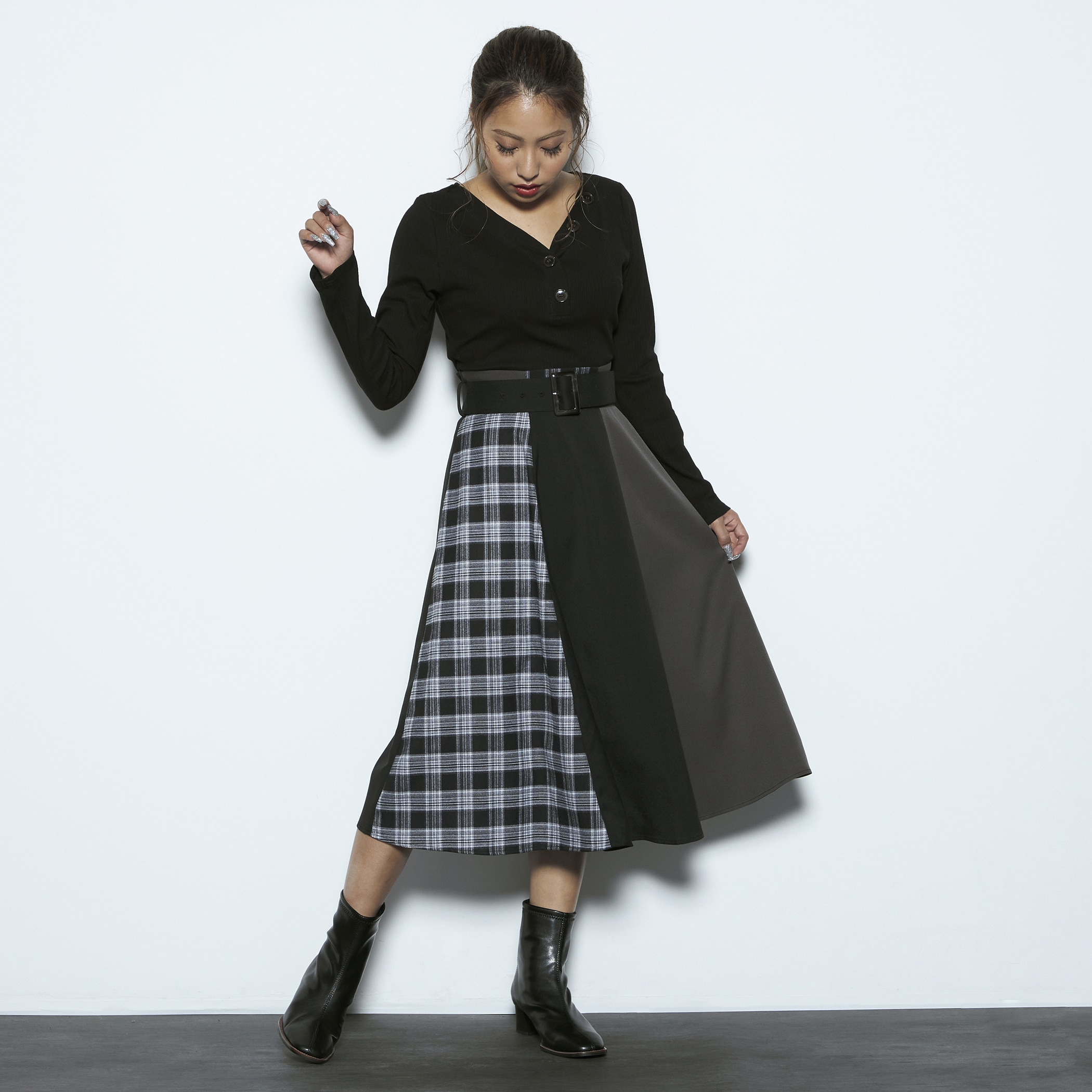 配色スカートドッキングワンピース ワンピース Cecil Mcbee セシルマクビー ミーコレクト公式オンラインストア Mecollect Online Store セシルマクビー Cecil Mcbee 配色スカートドッキングワンピース ワンピース Cecil Mcbee セシルマクビー ミーコレクト公式オンラインストア Mecollect Online Store セシルマクビー Cecil Mcbee