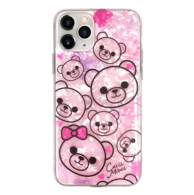 ベアフェイス背面ケース  iPhone12/12Pro