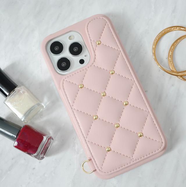 キルティング背面ケース iPhone 13Pro（iPhone 13兼用可）