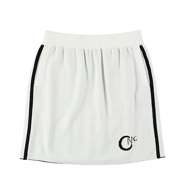 ラインニットスカート