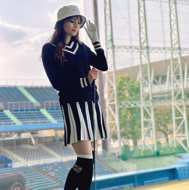 ニットプリーツスカート