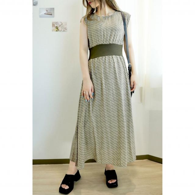 モノグラムウエストリブOP