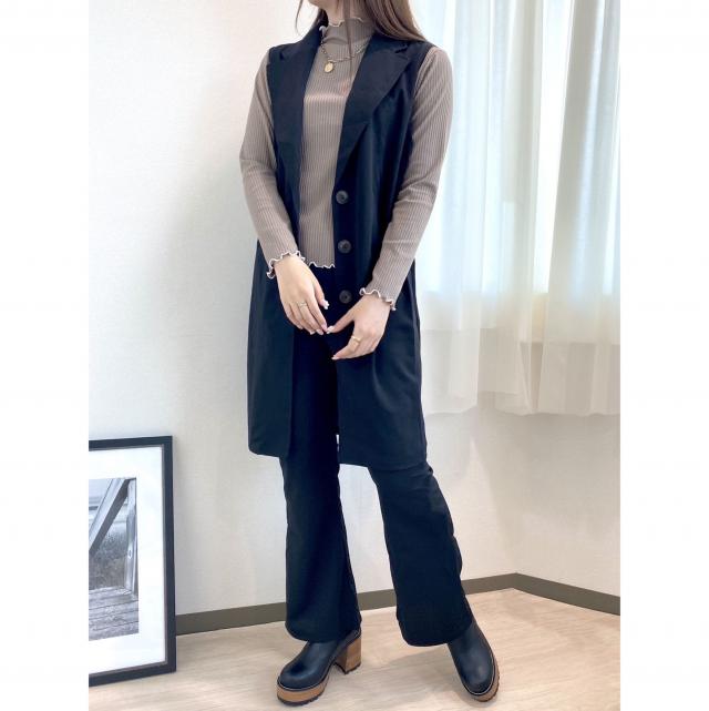 カットショーゼットジレセットアップ