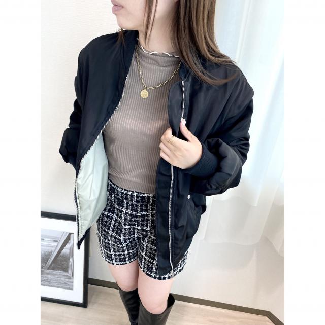 中綿入り2WAY MA-１ブルゾン