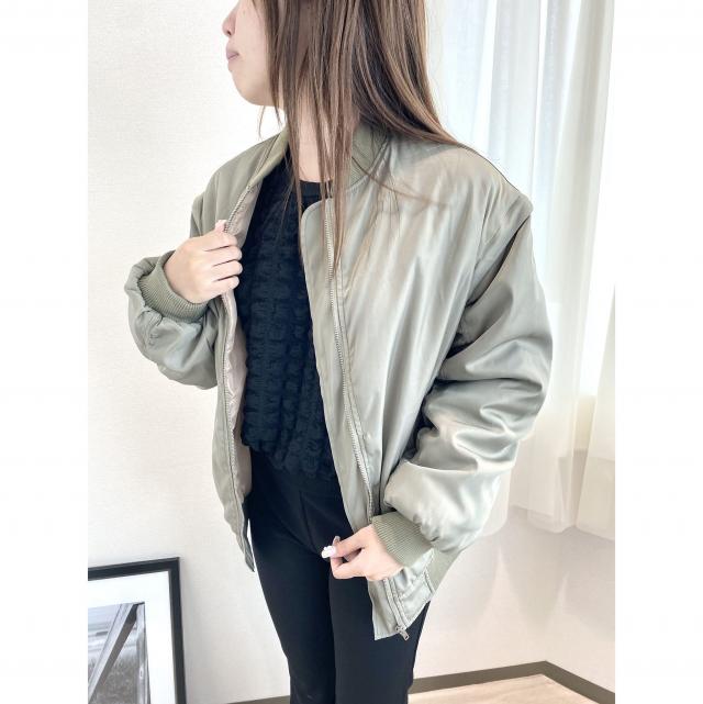 中綿入り2WAY MA-１ブルゾン