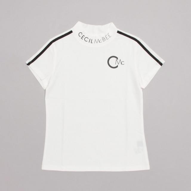 スリーブラインモックネックSS