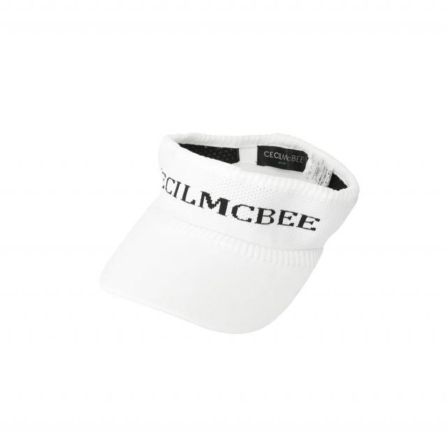 ニットバイザー