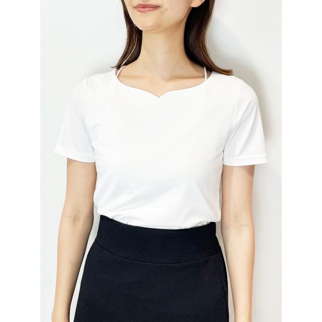 ハートネックプルオーバー