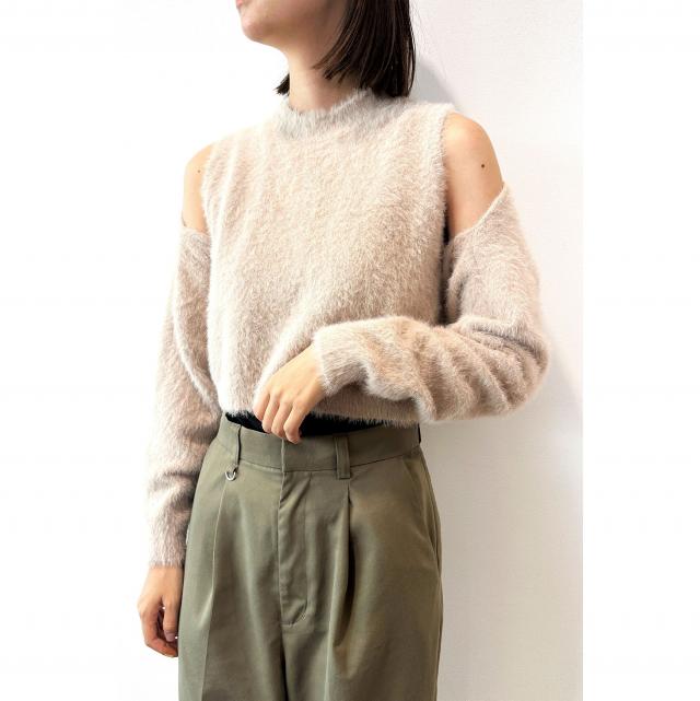 インナー付きボレロカーディガン