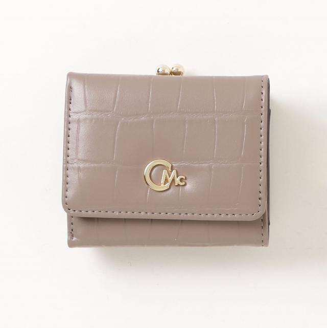 CROCODILE EMBOSS　口金ミニウォレット