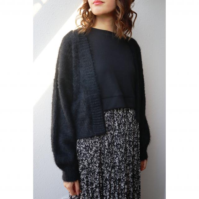 フェザーボレロカーディガン