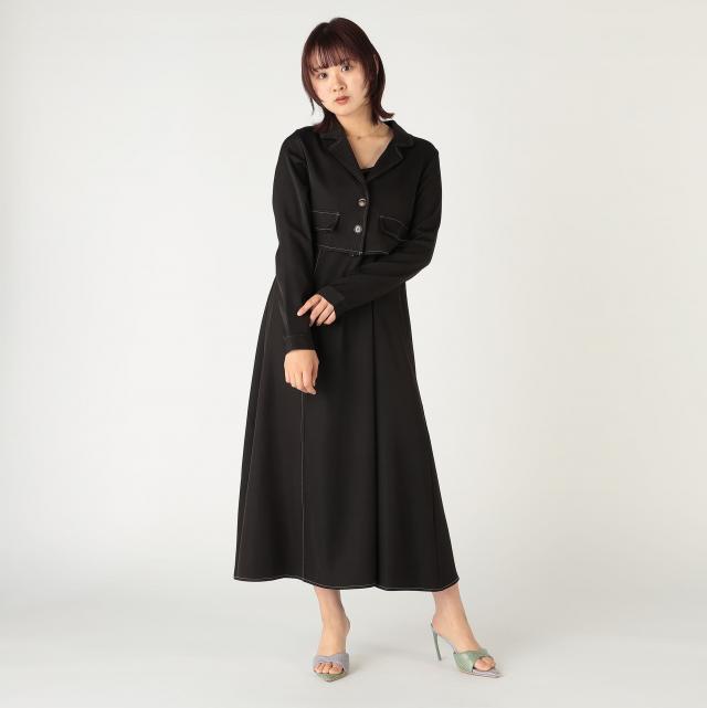 入学式、卒業式に　セシルマクビー　フォーマルワンピース　セットアップ　165 ドレスプラス DRESS+ フォーマル レディースフォーマル