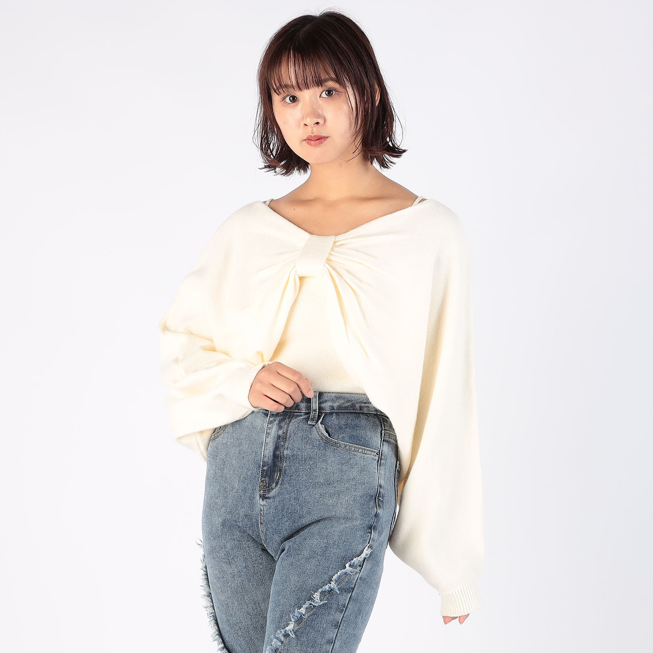 リボンボレロxキャミソールSET