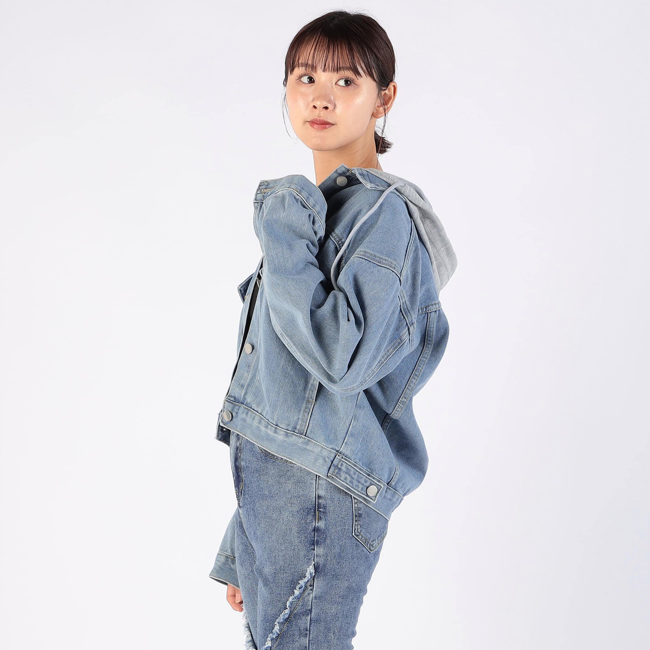 フード付きGジャン