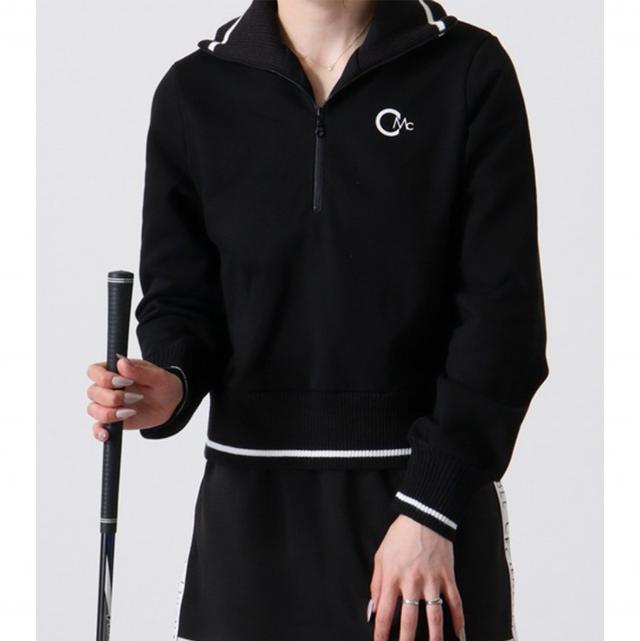 リブカラースウェット