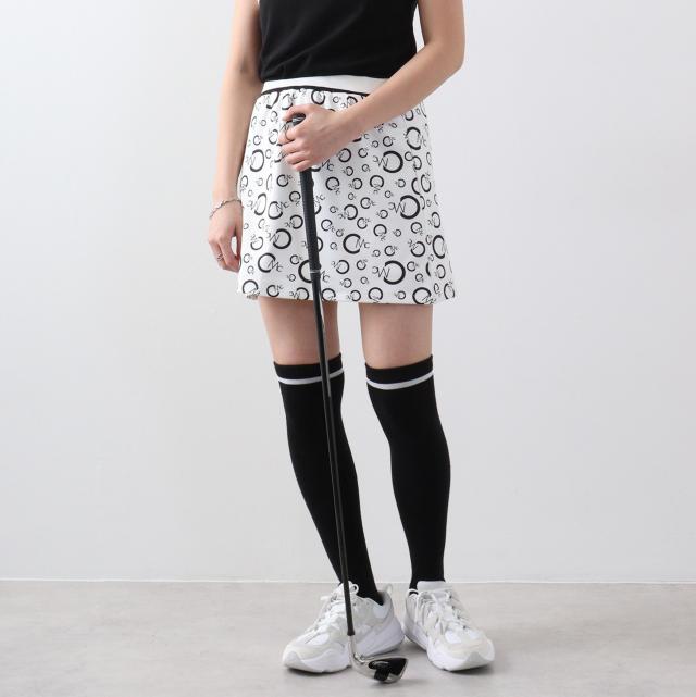 オールオーバープリントスカート