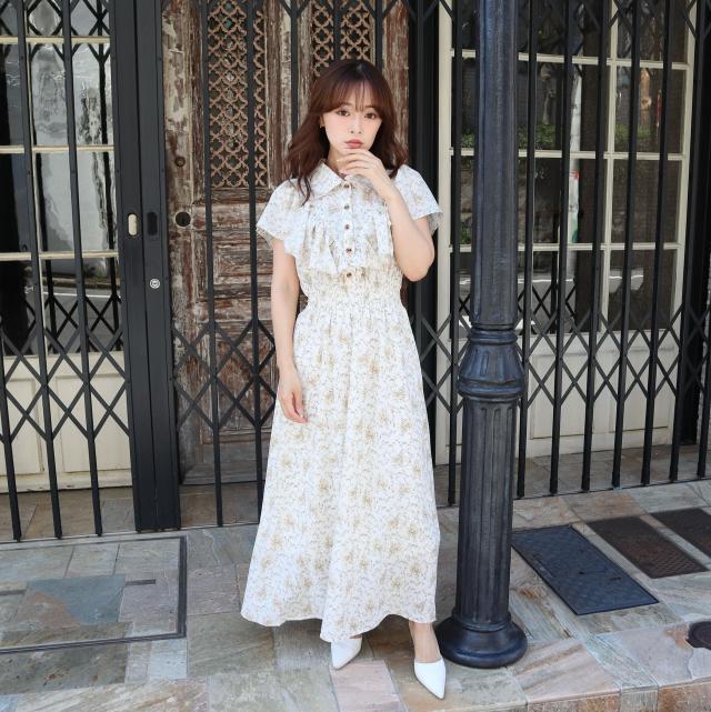 【1度のみ使用】CECIL McBEE ワンピース CECIL McBEE | ワンピース（イエロー系）の商品一覧 | ミー